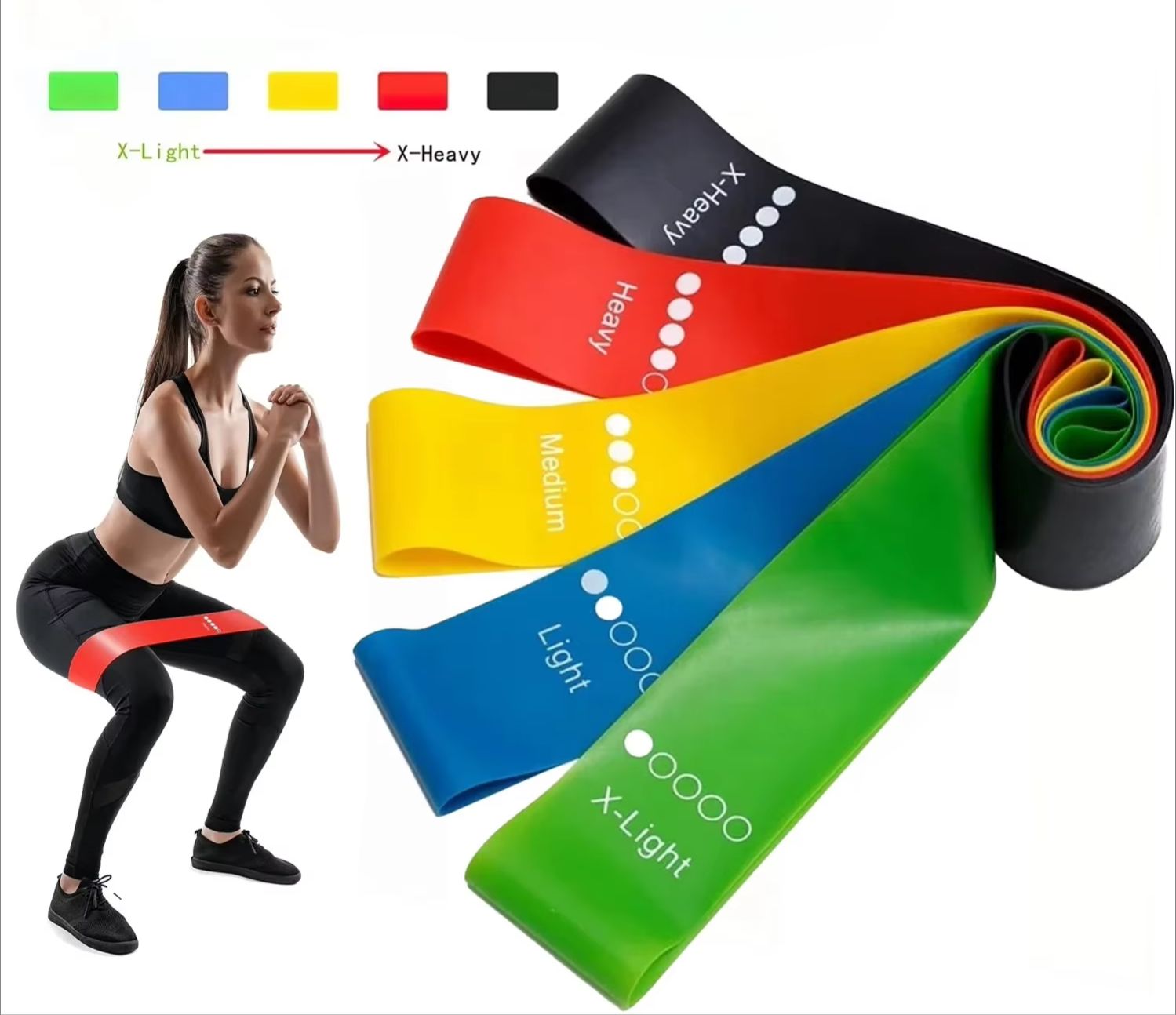 Crossfit Training Gear - Портативные эластичные ленты для фитнеса с